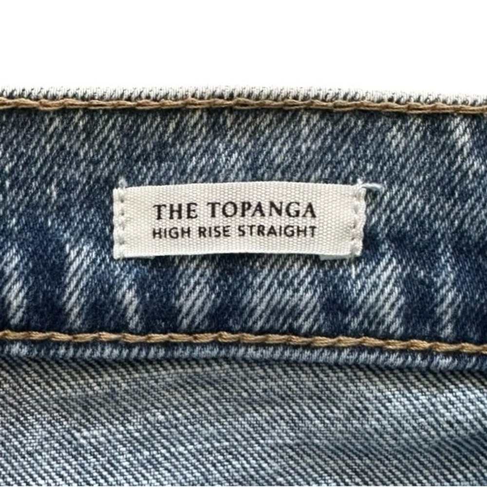 Rails Topanga High Rise Straight Button Fly Jeans Size 30 - Picture 5 of 14